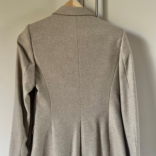 Massimo Dutti wool jacket S new beige