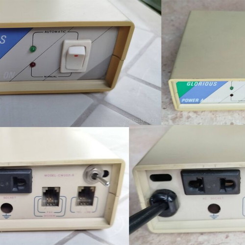 Panasonic KX-F2510 fax machine used with Auto Power On device