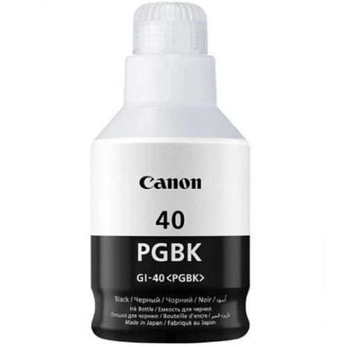 Canon GI-40 PGBK Black Genuine Inkjet Printer Ink New