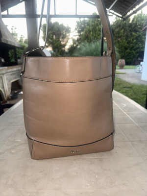 Kem shoulder bag beige used with minor wear