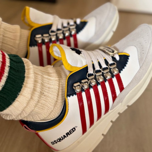 Dsquared2 sneakers like new, size 38, white casual shoes
