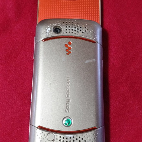 Sony Ericsson W395 mobile phone used