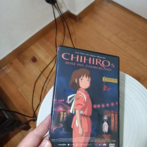 Spirited Away DVD anime fantasy movie