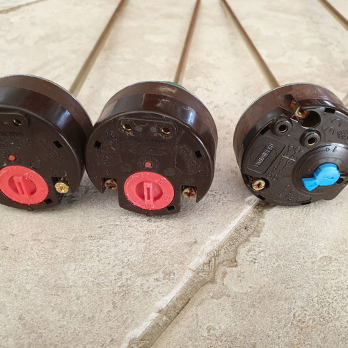 Boiler Resistance New 56cm Φ180 with Anode and Gasket, Set of 5
