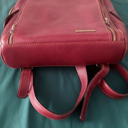 Tuscany Leather backpack like new, matte brown leather