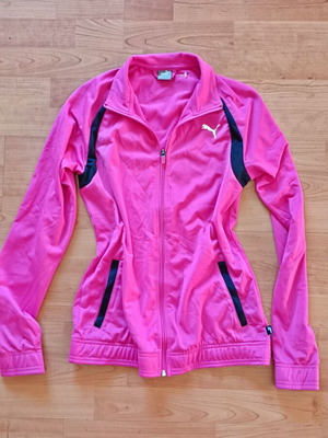 Puma jacket like new, pink