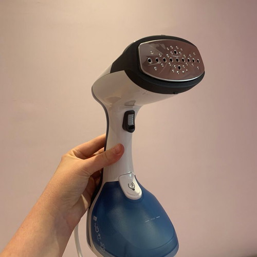 H.KOENIG STM10 Handheld Steamer Like New, Blue