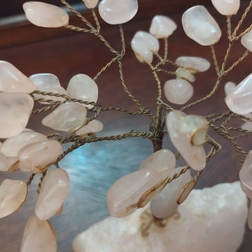 Decorative Tree of Life with Semi-Precious Stones used