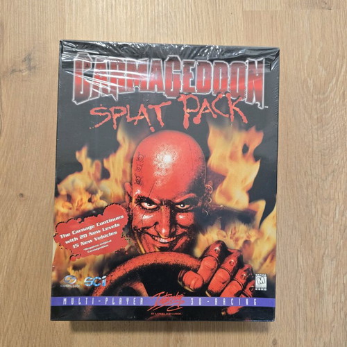 Carmageddon Splat Pack PC Big Box Interplay version like new