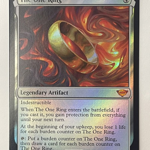 The One Ring #246 Foil Magic: The Gathering card near mint