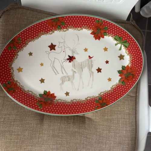 Christmas Platter like new