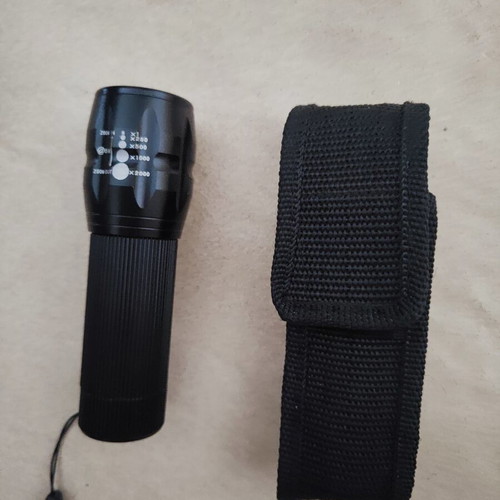 Flashlight like new with case