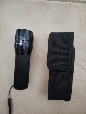 Flashlight like new with case