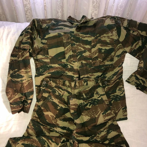 Greek Lizard camouflage set size M like new