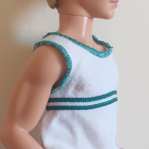 Ken Barbie Beach Cruiser doll with Fashion Avenue set