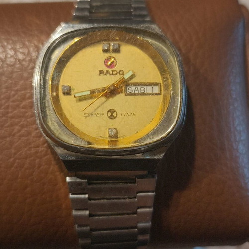 Rado Super Time vintage automatic wristwatch, 1970s