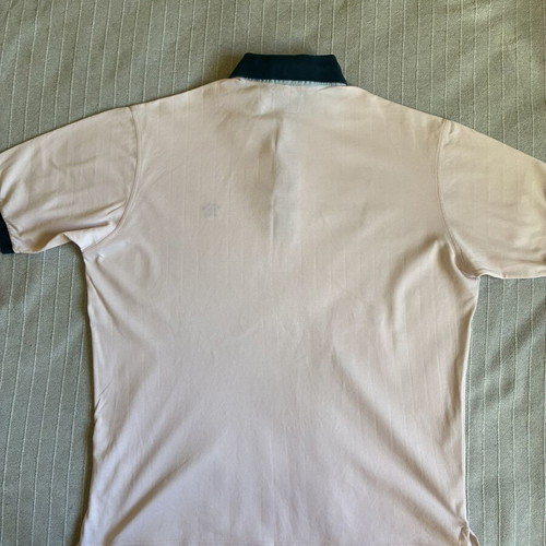 Paul & Shark Yachting vintage 90s polo shirt pink teal size M like new