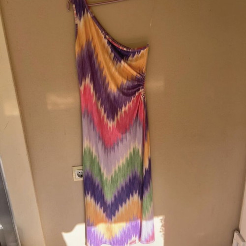 Dress colorful summer new