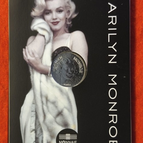 10 Euro 2026 Marilyn Monroe silver coin new