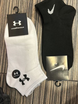 Nike socks new, black and white unisex