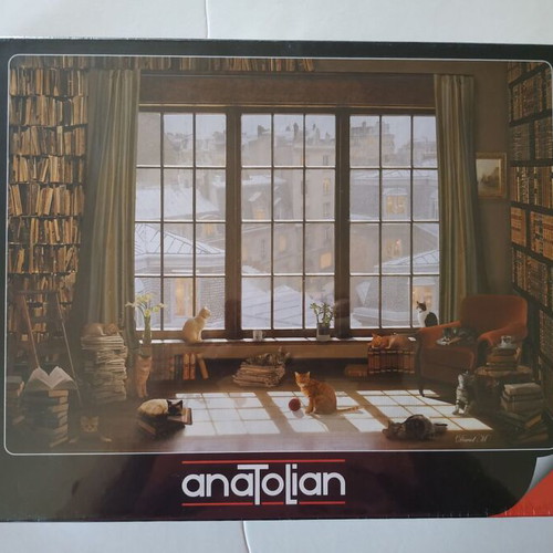 Anatolian Window Cats Puzzle 1000 Pieces new