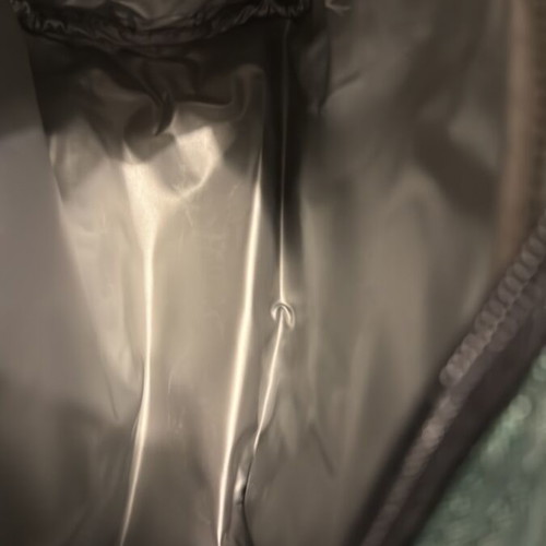 Clinique toiletries bag like new, green, waterproof