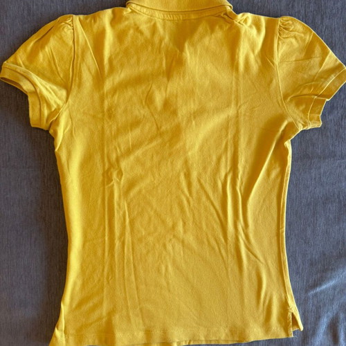 Cerruti 1881 yellow polo shirt like new with tailored details size S