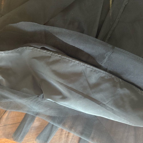 Lynne Black Strapless Dress with Tulle Like New