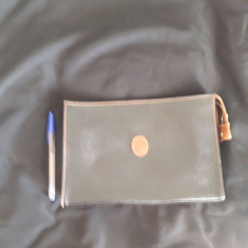 Trussardi envelope bag like new, black and brown