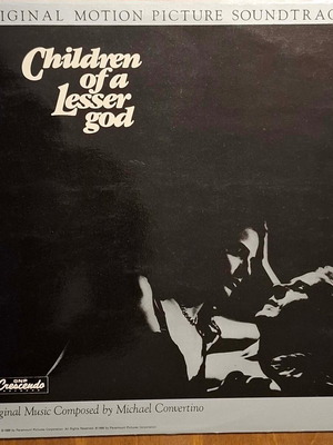 Children Of A Lesser God vinyl soundtrack like new
