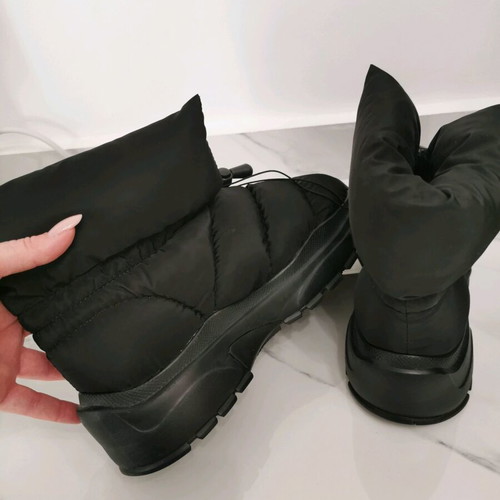 H&M Puffer Ankle Boots Brand New, Black, Size 39