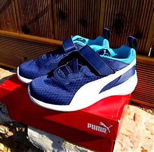 Puma boy sneaker blue size 28