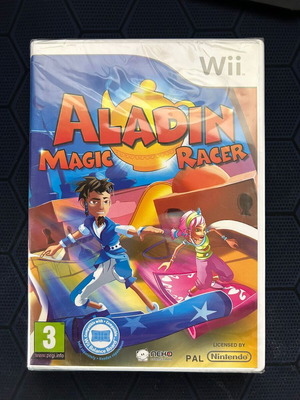 Nintendo Wii Aladin Magic Racer sealed