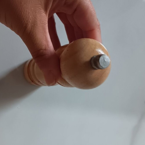 Classic wooden pepper salt mill new, manual grinder