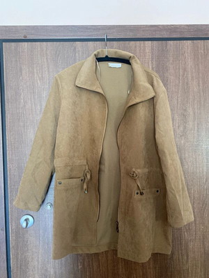 Derpouli Camel Suede Jacket