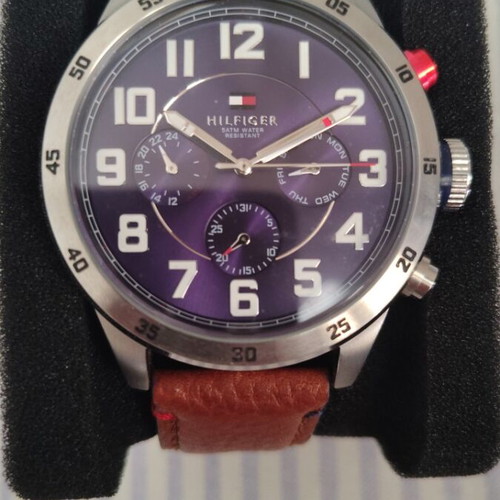 Tommy Hilfiger Trent 1791066 watch, blue dial, unisex