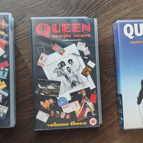 Queen 8 VHS μουσικά βίντεο Magic Years 1987-90 μεταχειρισμένα