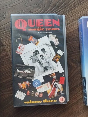 Queen 8 VHS μουσικά βίντεο Magic Years 1987-90 μεταχειρισμένα