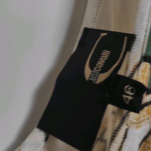 Just Cavalli midi dress like new, white and beige