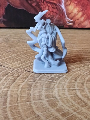Miniature Storm Master Mage like new, resin for Heroquest and Dungeons and Dragons