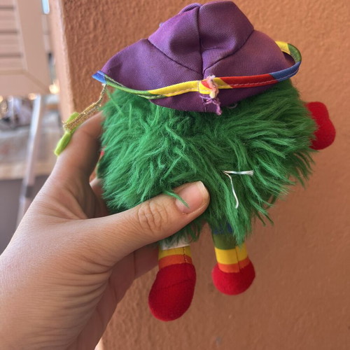 Lucky Sprite plush doll from Rainbow Brite vintage series