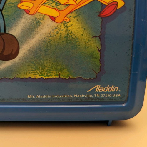 TaleSpin Vintage LunchBox της Aladdin USA 1987 με θερμός, καινούργιο