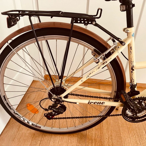Energy Irene 28" City Bicycle 2024 Beige with 18 Speeds New