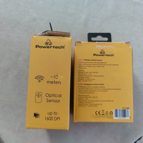 Powertech rechargeable wireless mice pair like new