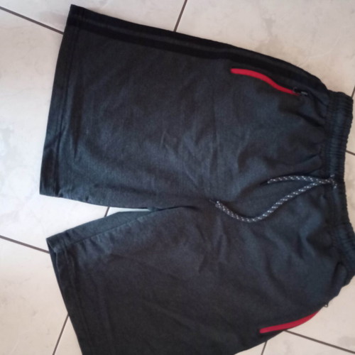 Men's bermuda shorts used, size M, gray