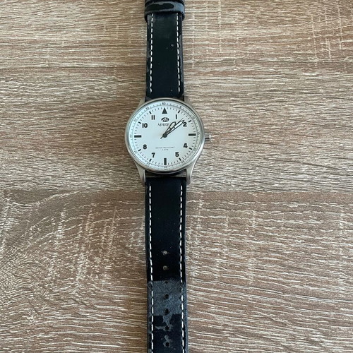 Marea watch used, gray, with worn strap