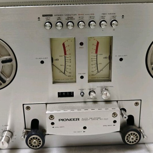 PIONEER RT 707 used reel-to-reel tape recorder