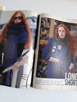 Knitting magazines used, 2 issues, English