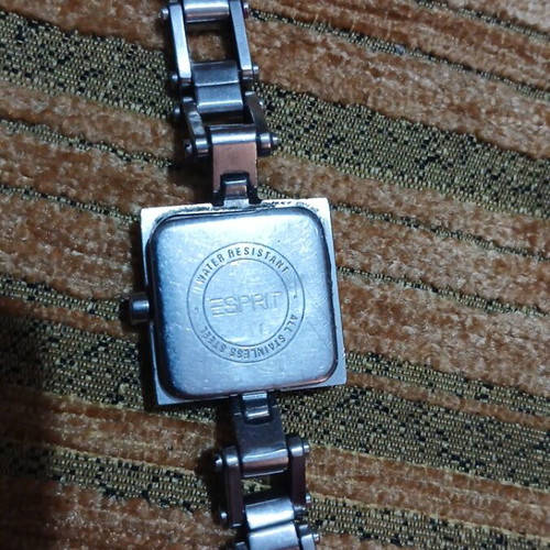 Esprit One Jewel women's wristwatch silver used