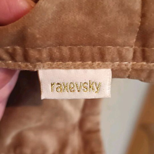 Velvet jacket Mini Raxevsky for 10-year-old girl like new, beige